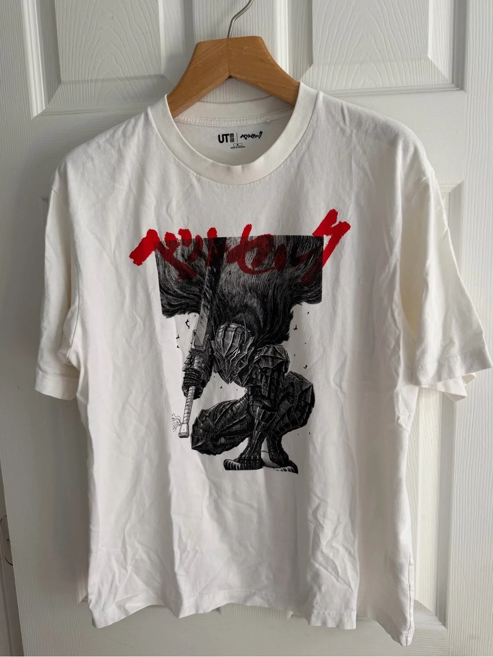 UNIQLO UT x Berserk Manga Curation Guts Graphic Tee 🗡️🔥